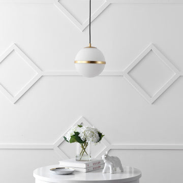 Porter 8" Modern Minimalist Globe LED Pendant Light